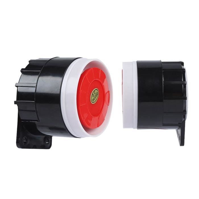 Alarme Sonore électronique 110‑120 DB Pour Véhicules – Compatible 5‑12V, ABS Ignifuge, Câble 260 Mm - 4