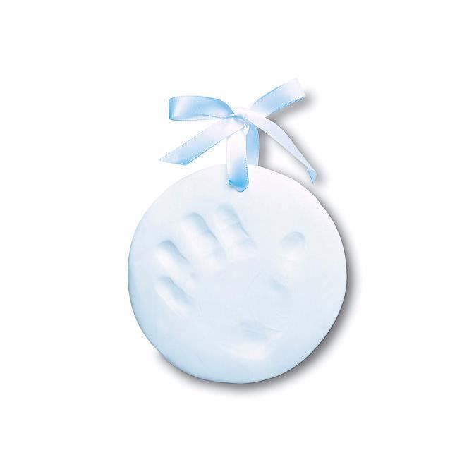 Kit d'empreinte bleu pour main ou pied pour bébé - Cdiscount Puériculture &  Eveil bébé