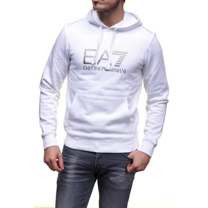 sweat a capuche ea7 homme