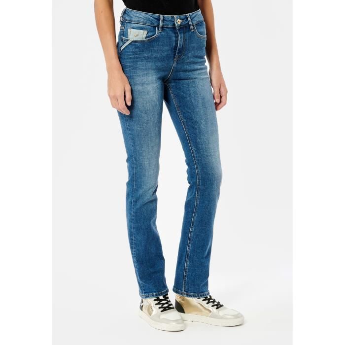 KAPORAL - Jean demi-slim bleu femme SIBEL