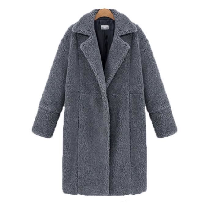 Manteau court effet mouton online