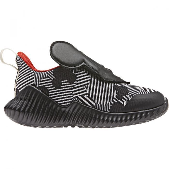 Baskets mode adidas Performance Fortarun Mickey AC I - Noir - Bébé - ADIDAS - Textile - Scratch - Plat