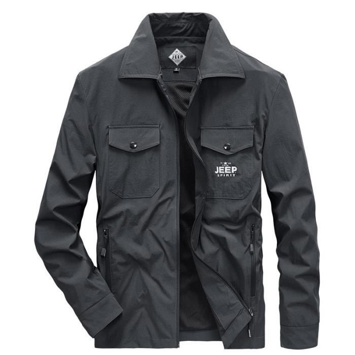 Gilet De Pêche Outdoor Homme Multi Poches - Marron Taille L Séchage Rapide