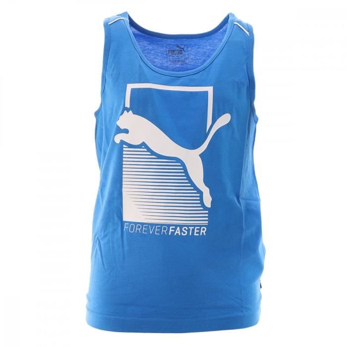 التطريز Débardeur Turquoise Garçon Puma التطريز التطريز Débardeur Turquoise Garçon Puma التطريز