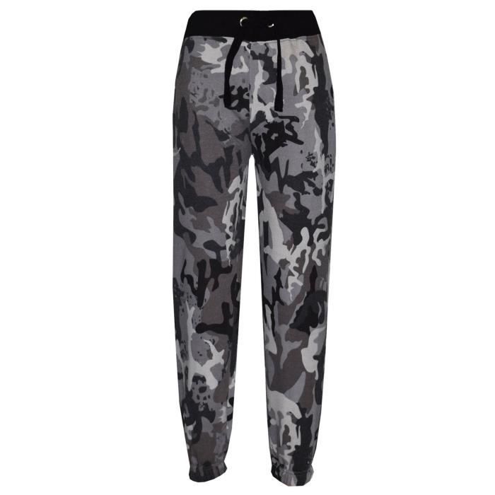 Ensemble Survêtement Camouflage Enfant 2 Pièces - Débardeur + Leggings - Pour Danse, Yoga, Sport Fille Ou Garçon - 5