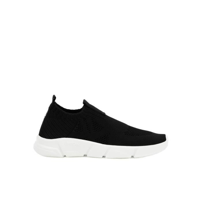 Geox Baskets enfant - GEOX - J Aril - Noir - Scratch - Légères et respirantes