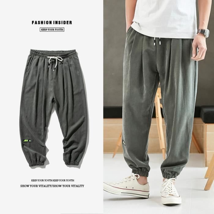 pantalon de jogging - sarouel hip hop pour hommes jogging
