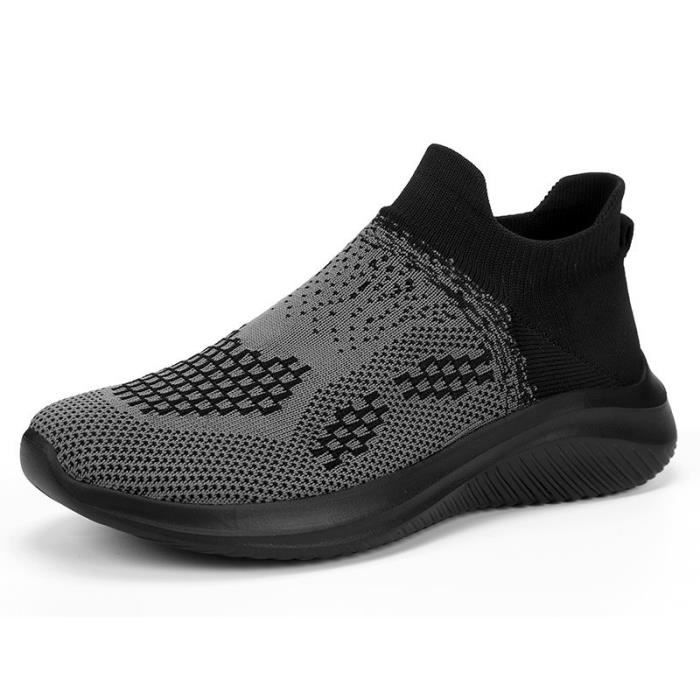 Chaussures Plates En Toile Pour Homme - Antidérapantes, Légères Et Respirantes - Baskets Décontractées
