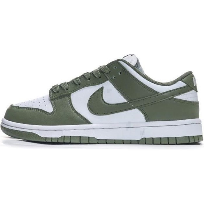 Basket Nike Dunks Low Medium Olive Chaussures Décontractées Mixte