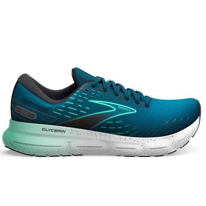 Chaussure de Course Brooks Glycerin 20 Homme Bleu 1103821D439 Cdiscount Sport