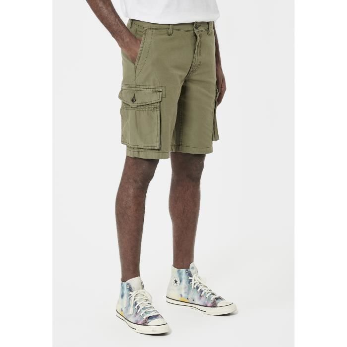 Short cargo homme en 100% coton Kaporal Marco