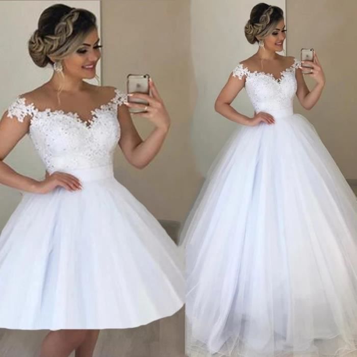 Robe mariée 2 en 1 on sale