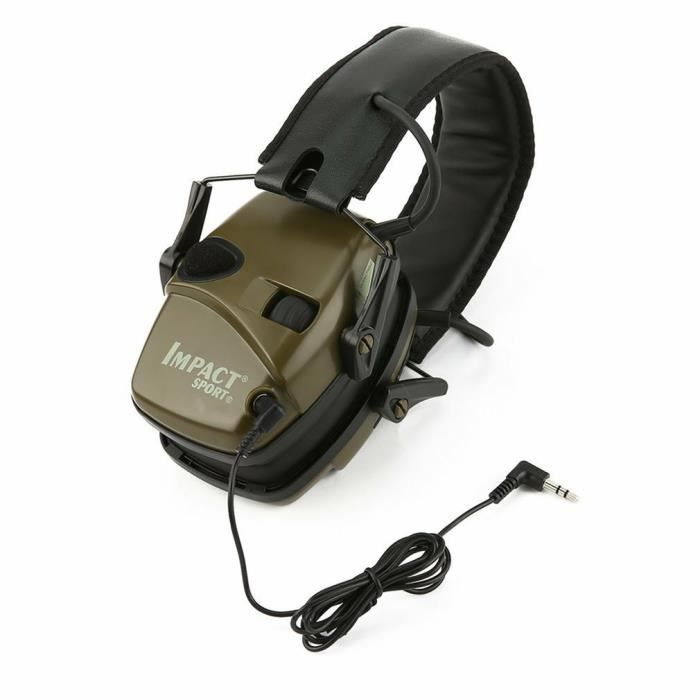 YQC-B1 extérieur réduction du bruit écouteur électronique tir cache-oreilles sécurité équipement de protection des oreilles