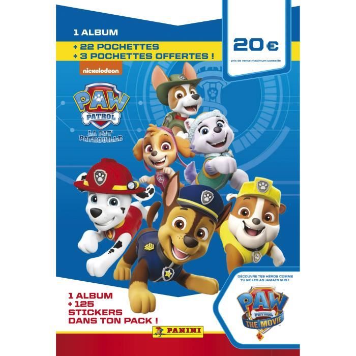 ALBUM PANINI LA Pat Patrouille Tous En Mission Full Set Complet EUR 38 ALBUM PANINI LA Pat Patrouille Tous En Mission Full Set Complet EUR 38