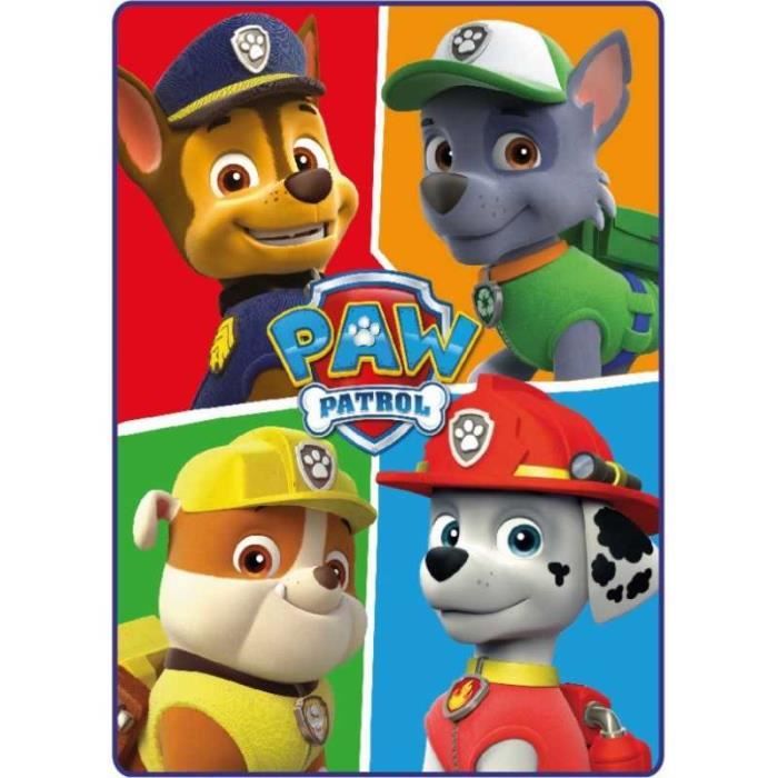 Nickelodeon Paw Patrol Couverture polaire patrouille canine