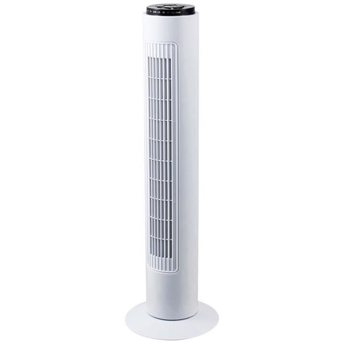 PROFILE Ventilateur tour 3 vitesses - 50 W - Blanc