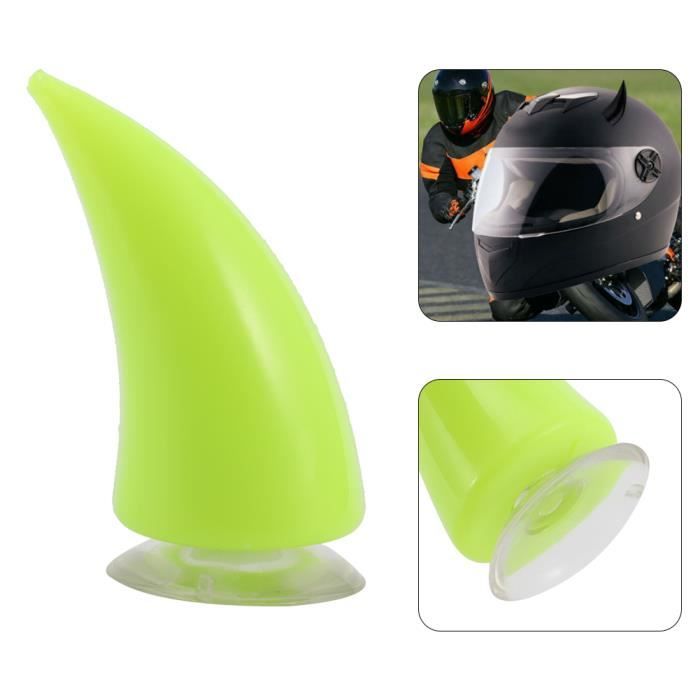 Yotlein 14-teiliges Motorradhelm Hörner Set - Teufelshörner Mit Saugnapf Für Coole Helm-Dekoration