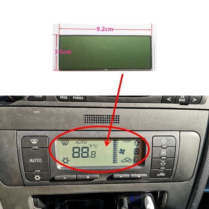 Panneau Affichage LCD Remplacement Climatisation SAAB 1999-2003 - Écran ACC