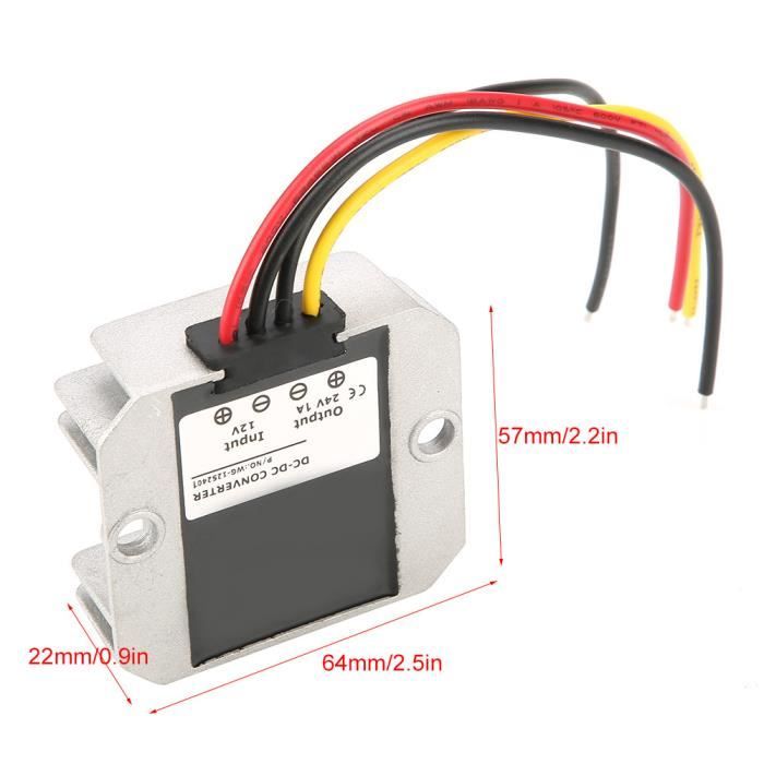 Zerone Réducteur De Tension Convertisseur De Tension DC-DC Protection