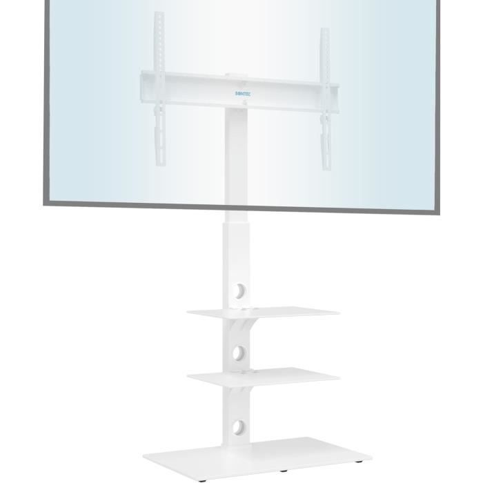 Support TV Universel De Remplacement – Pour Pieds De 17 à 20 Mm – En Plastique Et Métal – Installation Facile
