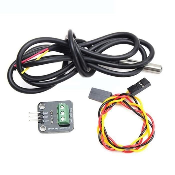 Module Capteur De Température DS18B20 - Pour Projets électroniques, Arduino, Raspberry Pi