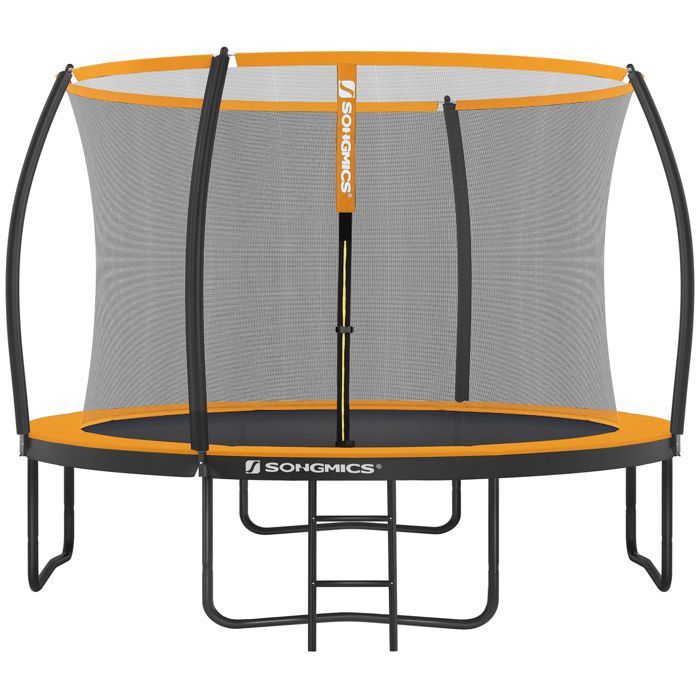 SONGMICS Trampoline Ø 305 cm avec Échelle Filet de Protection