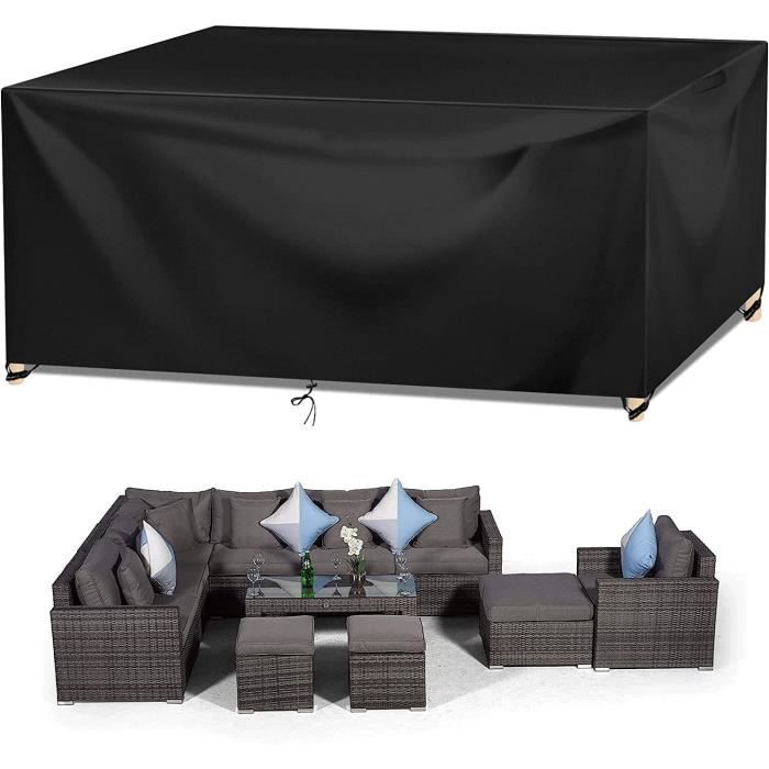 Housse De Jardin Table, Bache Protection Table Imperméable, Salon De Jardin Exterieur