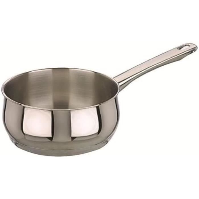 Saucière IBILI Promo Extra 16 Cm - Acier Émaillé Beige Compatible Induction