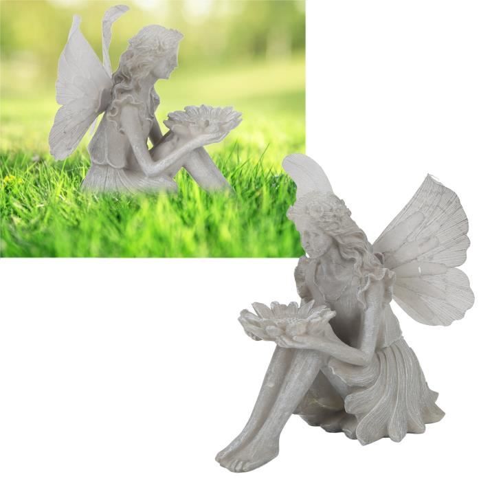Statues Miniatures D'écureuil En PVC Pour Jardin - 4 Figurines Différentes (couché, Debout...) - Décor De Patio, Rocaille, Potager - Couleur Jaune