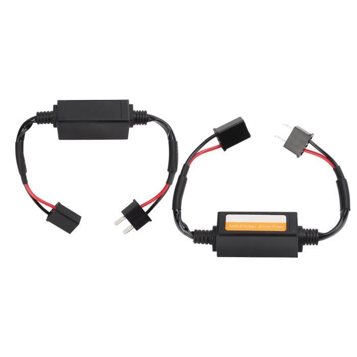Décodeur Phare LED BOOMBOOST H8/H9/H11 | Anti-Clignotement Canbus 12V - 2 Pièces