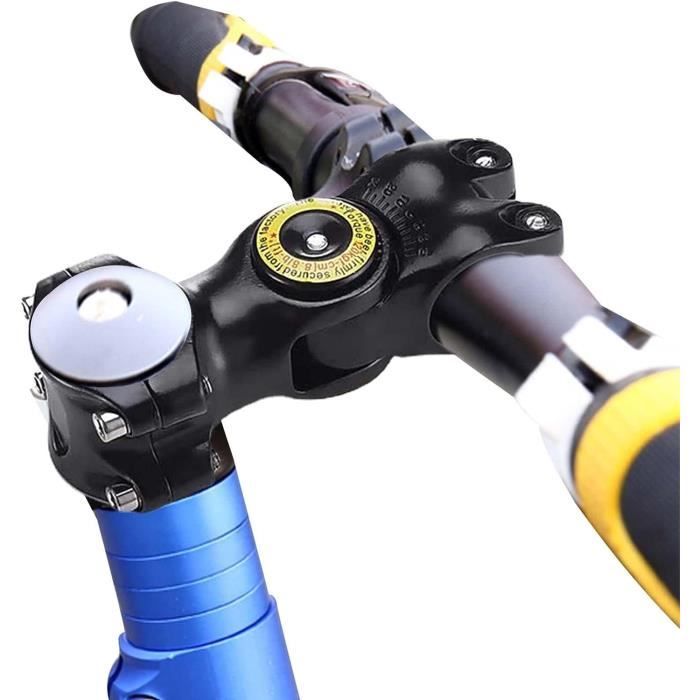 Potence Réglable Zeekpowa VTT 31.8 Mm ±60° Aluminium CNC – 75/105/125 Mm, Ultra Légère 280g, Noir Sablé