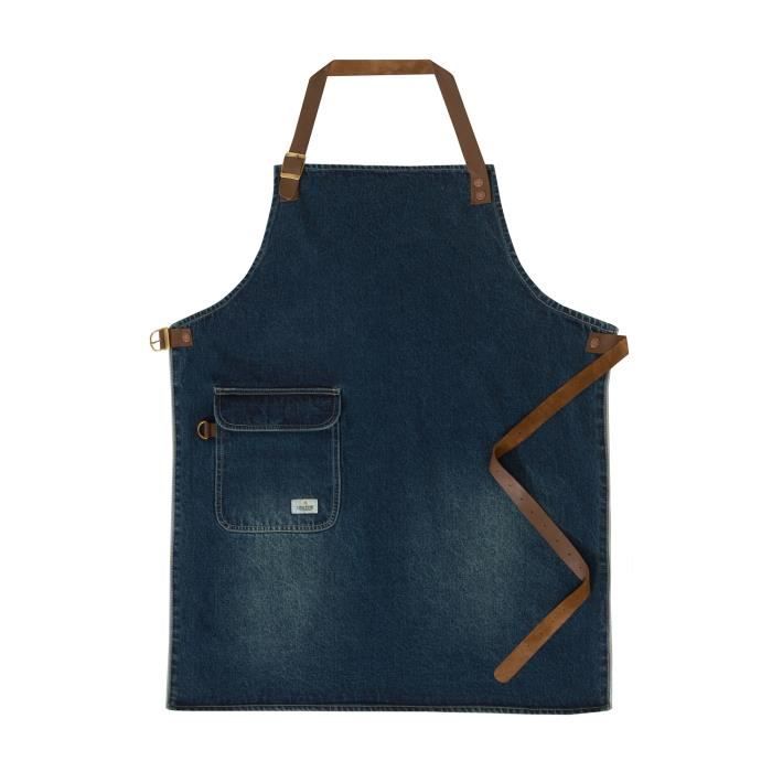 Vintage wash chef barista denim apron DIDSBURYVW USKEES DIDSBURY Tablier Jean