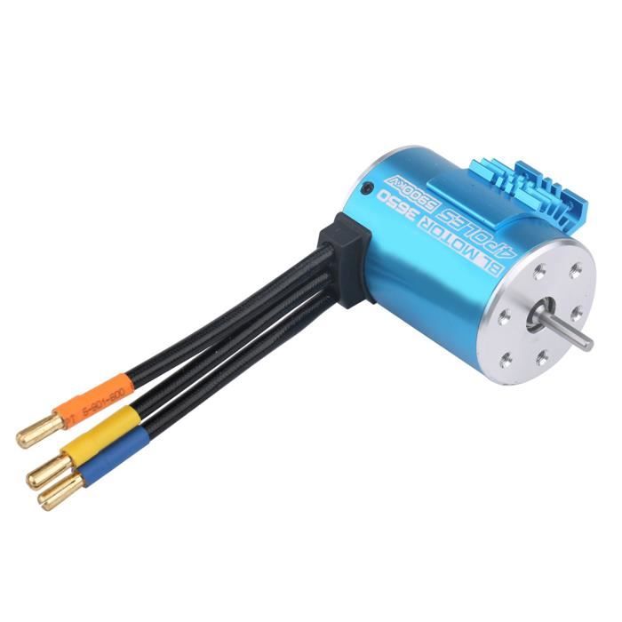 Support Moteur RC RCAWD Réglable Bleu – Compatible 3650/3660/540 – Montage Solide Et Précis
