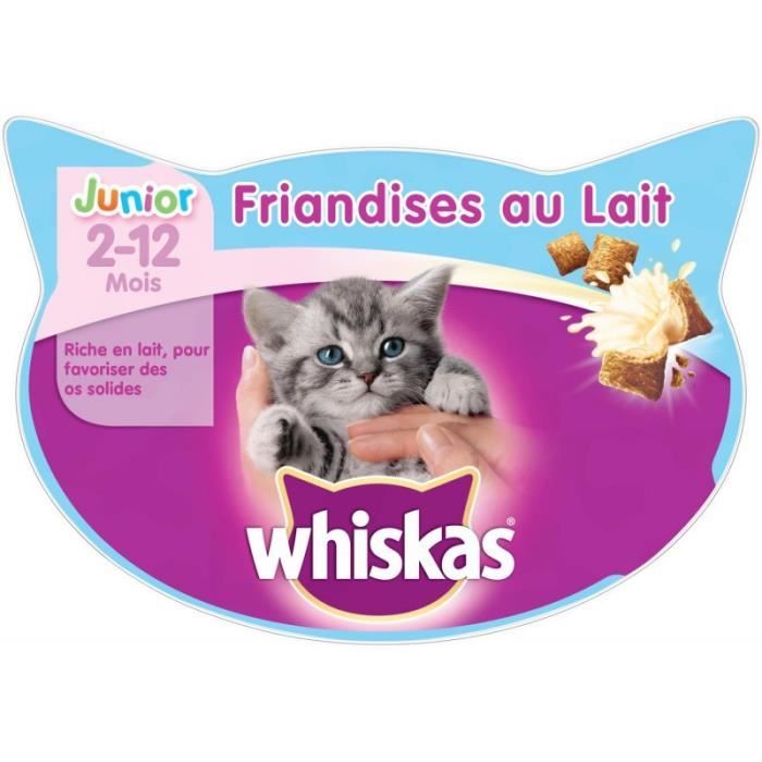 Meilleurs prix pour Friandises - WHISKAS - Au Lait Junior 55G - Lot de 4 - Offre Spéciale - Pour Chats Juniors