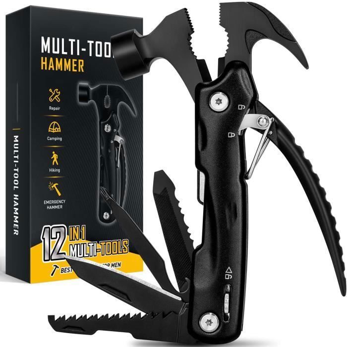 Cadeau Homme Cadeau Noel Homme 12 en 1 Outil Multifonction