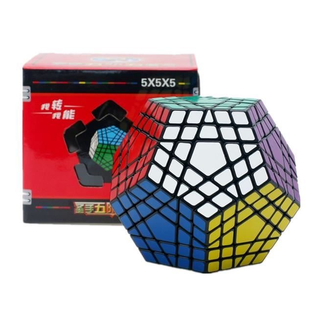 KOSTACHI Speed Cube 5x5, Cube Magique 5x5x5 Noir Professionnel, Jouet pour Remplir Les Bas pour Adultes et Enfants