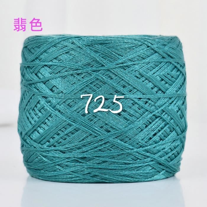 KNITSILK Fil 100 % Soie De Mûrier - 50 G - 3 Plis