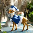 1pc de décoration de cerf de Noël de cerfs Figurine Tabletop Decor d'hiver guirlande lumineuse d'exterieur luminaire d'exterieur-1