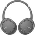SONY WHCH700NH Casque Audio Bluetooth réduction de bruit - Autonomie 35h - Possibilité d’écoute filaire - Gris-1