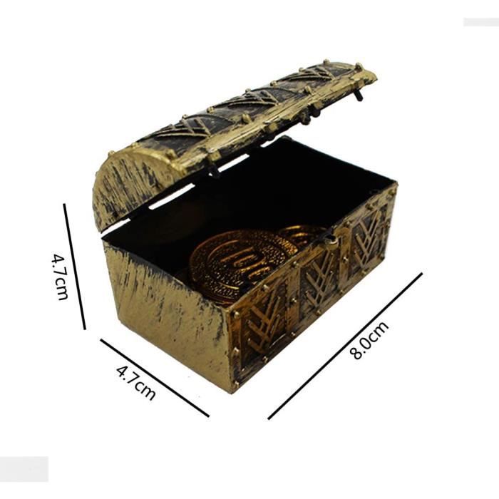 Coffre à trésor de pirate antique pour enfants Mini coffre au trésor — free download