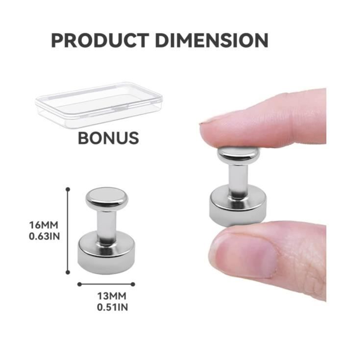 Lot De 100 Mini Aimants Néodyme Puissants - 8x2 Mm - Revêtement Nickel - Pour Bricolage, Tableau, Frigo, Impression 3D