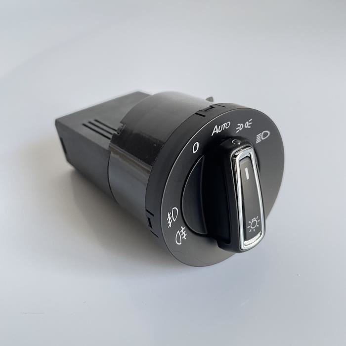 Module de capteur de lumière pour phare de voiture - Noir - Euro - Phare  antibrouillard - Interrupteur intégré - Variateur d'intensité pour Golf  Jetta