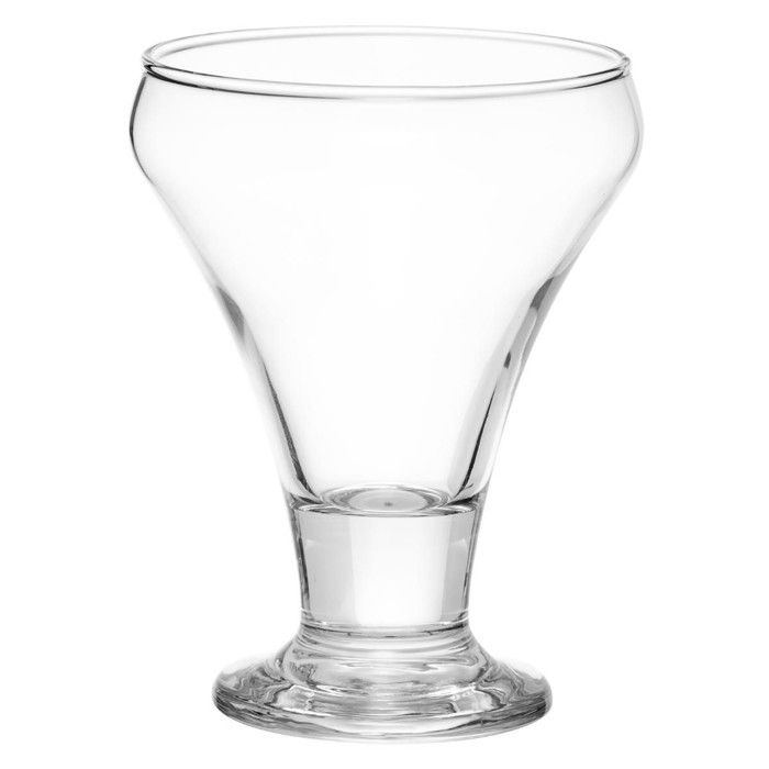 Secret De Gourmet – Lot De 6 Coupes à Glace En Verre 30cl, Transparentes, Lave-vaisselle Safe