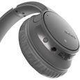 SONY WHCH700NH Casque Audio Bluetooth réduction de bruit - Autonomie 35h - Possibilité d’écoute filaire - Gris-2