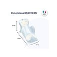THERMOBABY Transat de bain babycoon® - Fleur bleue-2
