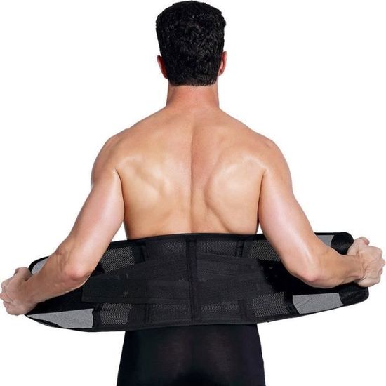 Ceinture De Sudation Homme Chumian - Gaine Ventre Plat Néoprène Avec Baleines