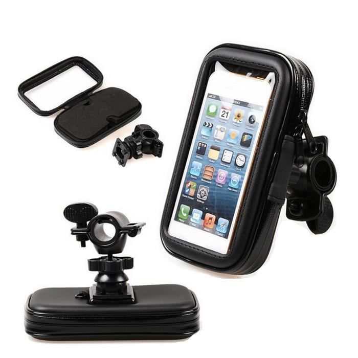 Support Téléphone Moto étanche Universel - Pochette Silicone - Neuf Sous Blister