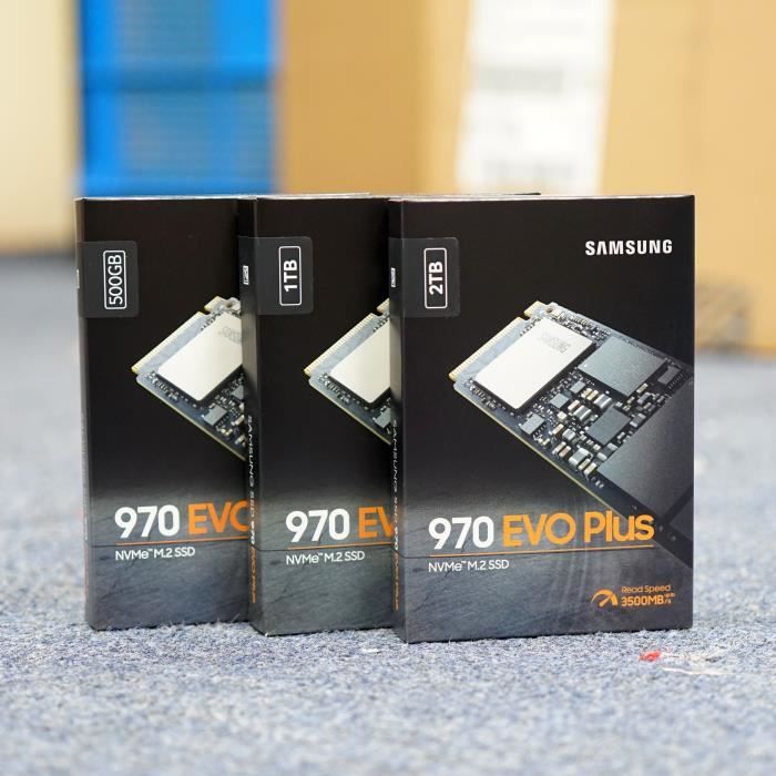 Samsung – Disque Dur Interne Ssd Nvme 970 Evo Plus 980pro 980 Pro M 2 Avec  Capacité De 500 Go 1 To 2 To P 970EVO PLUS 500GB - Cdiscount Informatique