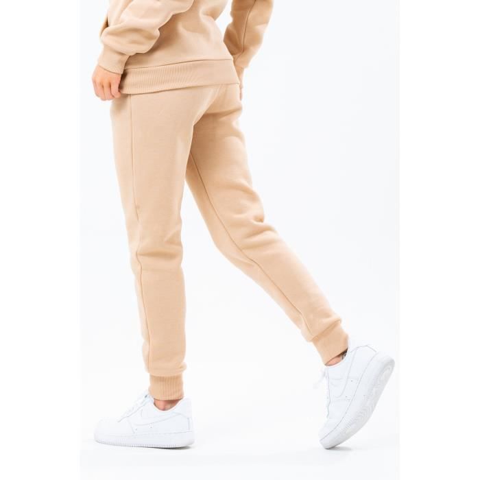 Pantalon de jogging Hype pour femme Uni avec texte Taille