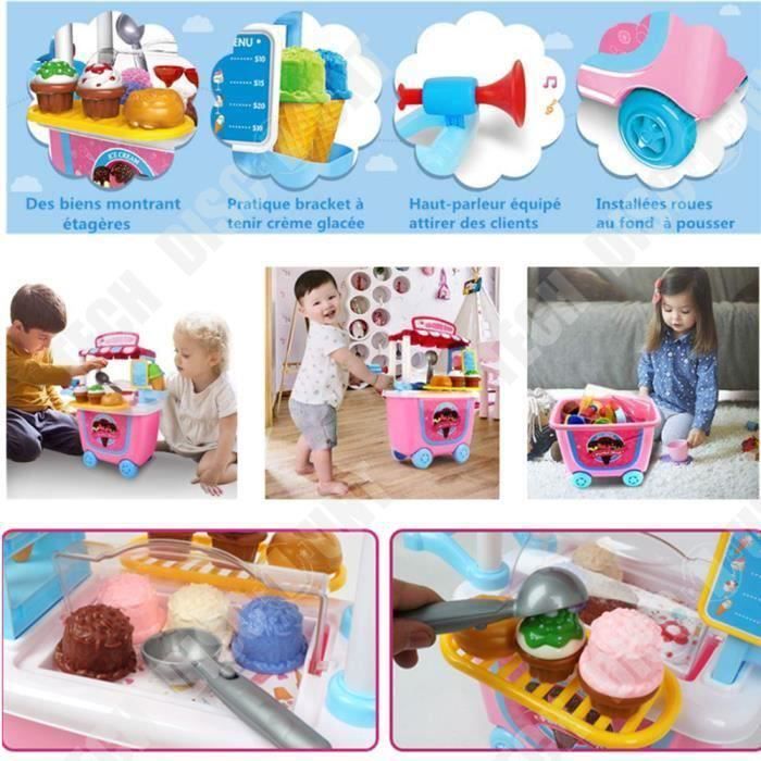 TD 31pi ces cr me glac e jouets de R le Tout Petits Fille Toys